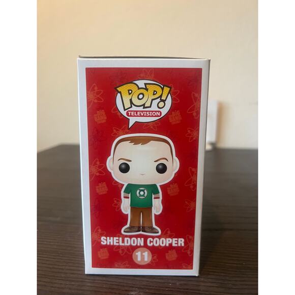 VAULTED Sheldon Cooper Big Bang Theory Funko Pop #11 Television BBT Lantern Tee - Picture 2 of 6